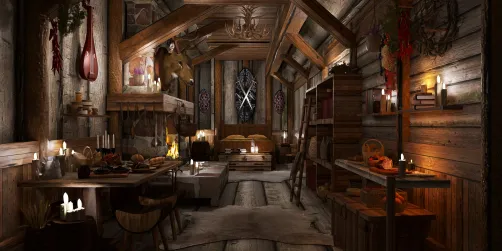 Skyrim Cabin Home in Whiterun