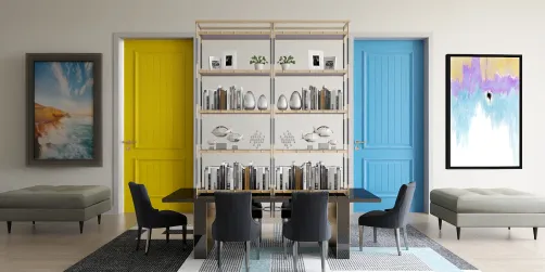 Bicolor Entrance Dining 