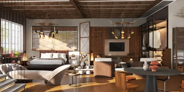 Professional interior design created with Homestyler 3D design software