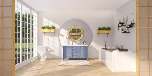 Aesthetic bathroom 