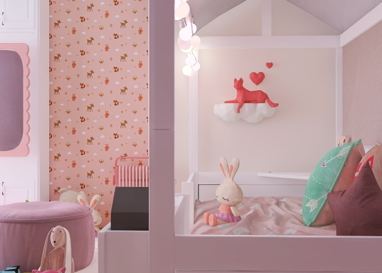 Petite chambre enfant  Design Rendering