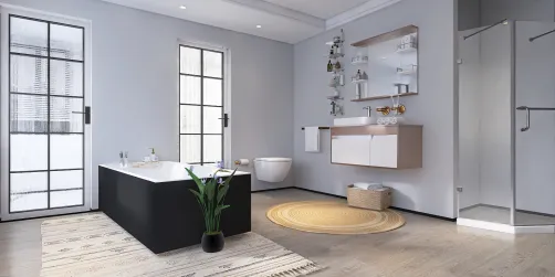 Salle de bain moderne 💧✨