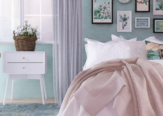 Coastal shabby chic Design Rendering