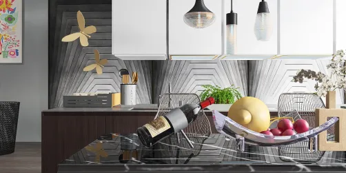 grey kitchen