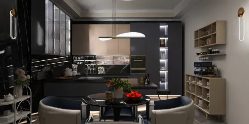 My comfortable kitchen🍲🥗🥣🔪☕