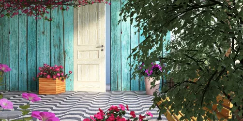 Куточок двора. 🌿🌺🌳