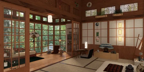 classic japanese bedroom