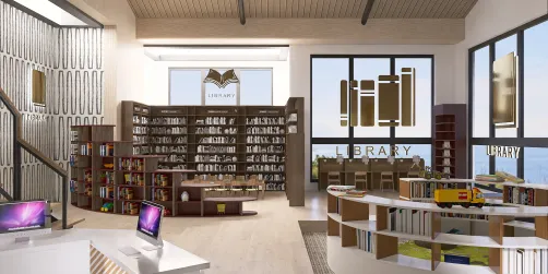 Small town library 