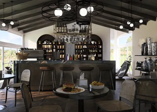 # Golf Club Lunch…by Kymphotog  Renderização de Design