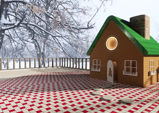 The real gingerbread´s house Design Rendering
