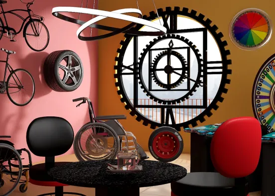 # Wheels of Misfortune Renderização de Design
