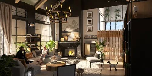 Modern lounging
