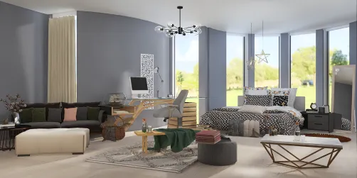 modern teen bedroom 
