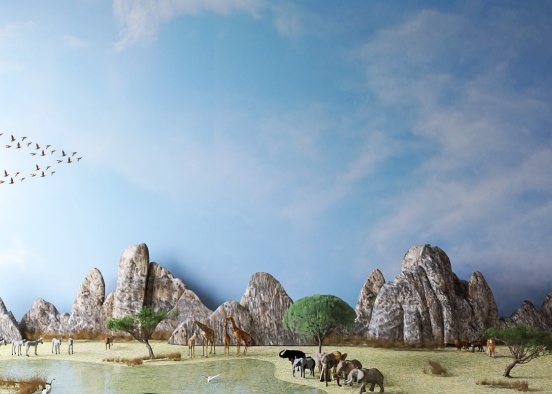 The Watering Hole  Design Rendering