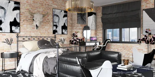 Modern Rustic Bedroom 