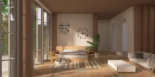 Homely Simple Bedroom Design