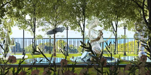 Public Art Walk Through In The Park