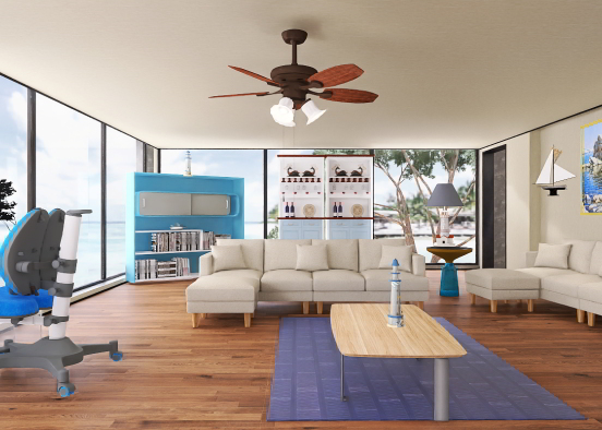 Coastal Living  Design Rendering