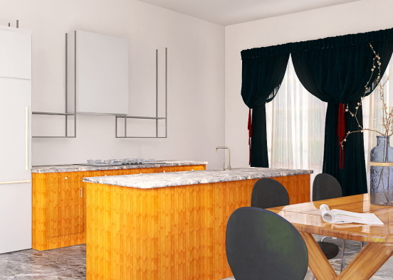 Kitchen Life Design Rendering