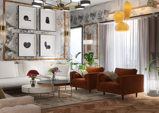 livings room ❤️ Design Rendering
