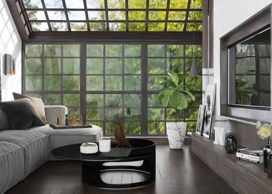 Bachhaus living room...🙂🩶🩶🩶 Design Rendering
