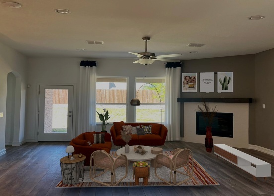 My living room designs Design Rendering