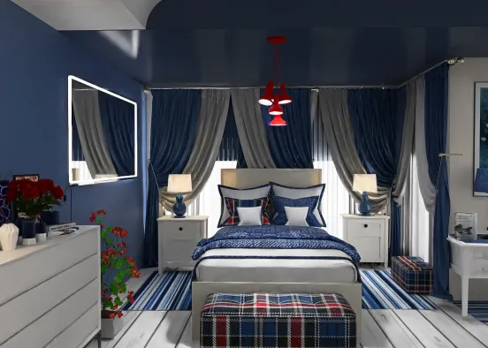 # Sapphire Serenity Suite Renderização de Design