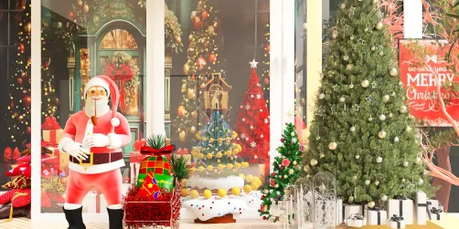 Design #17 of 20: Christmas Store Window 