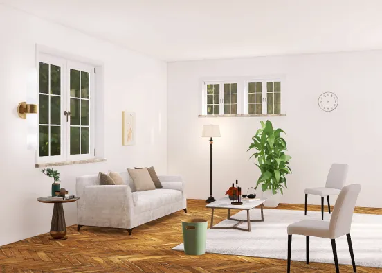 Amazing living room Design Rendering