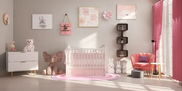 baby girl's room