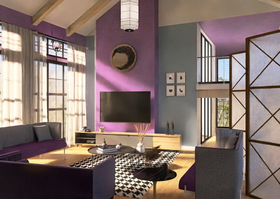 Screen Series : Smart Purple  Design Rendering