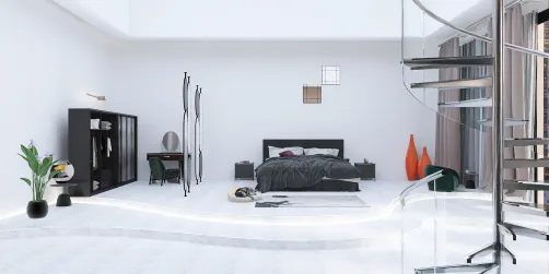 Lux bedroom with a twist💕