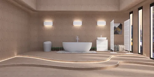 white gray bathroom