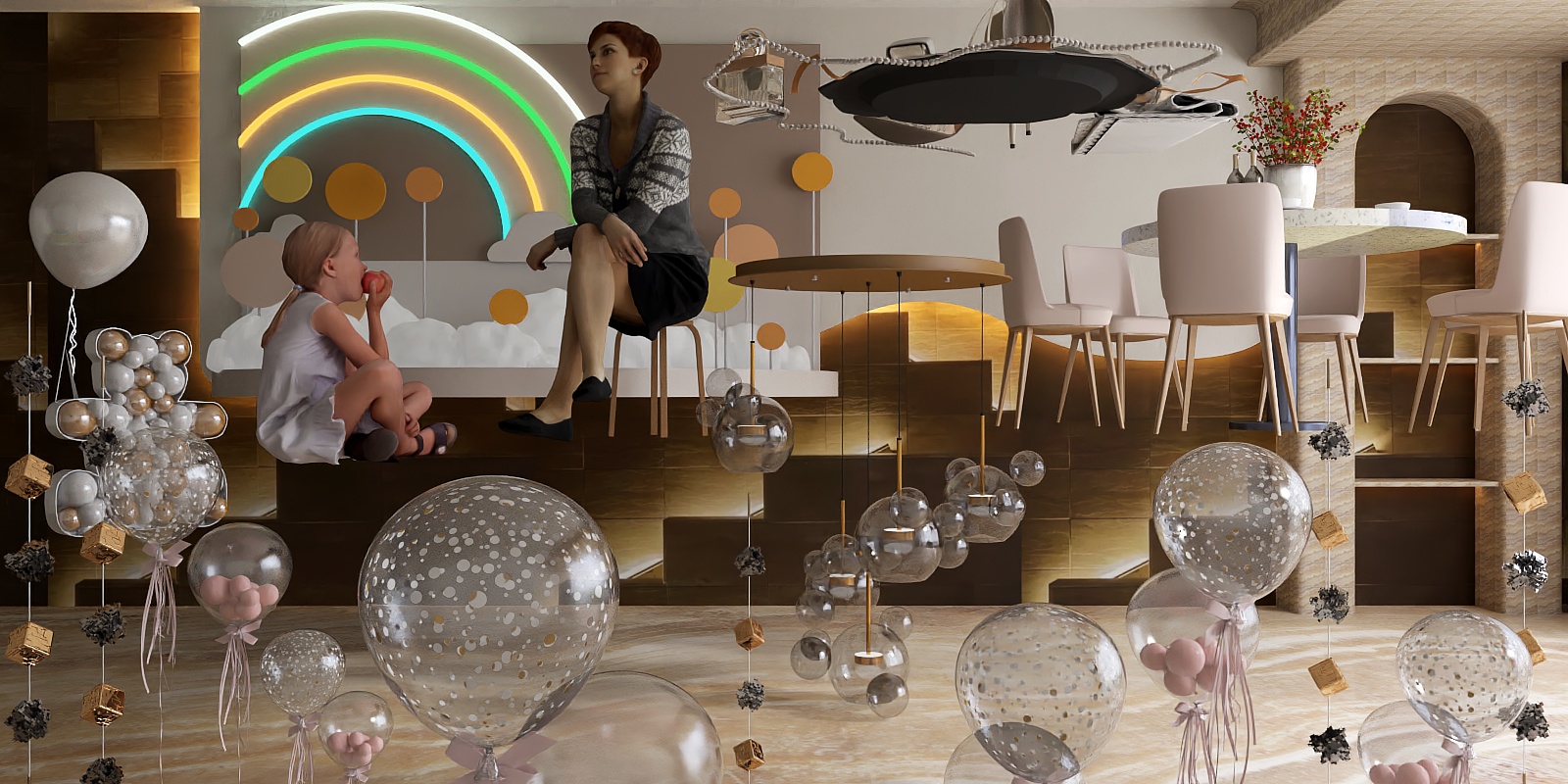 My Party at the &quot;Sky Zone&quot;