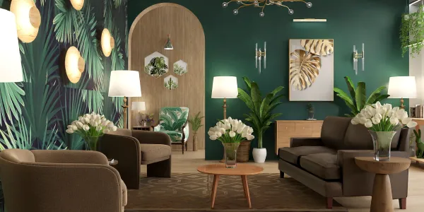 Professional interior design created with Homestyler 3D design software