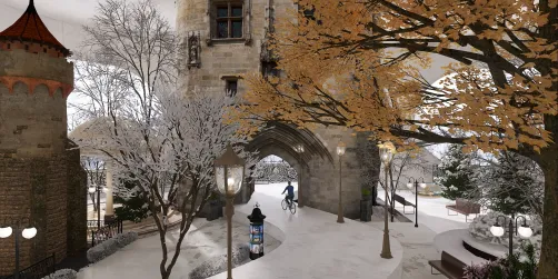A Walk in The Park In Prague 