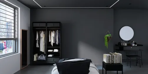 Quarto preto 🖤⬛