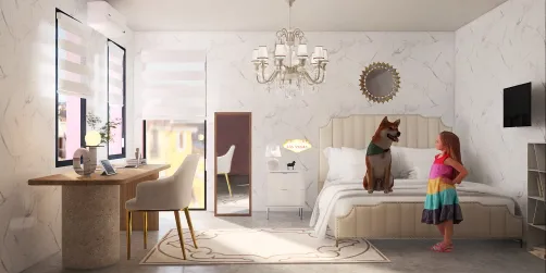 Baby girl bed room 