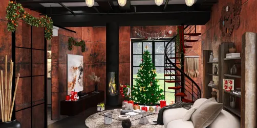 Felices fiestas en casa