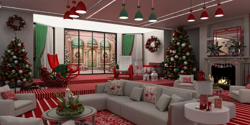 "Christmas Cozy Haven" design # 7
