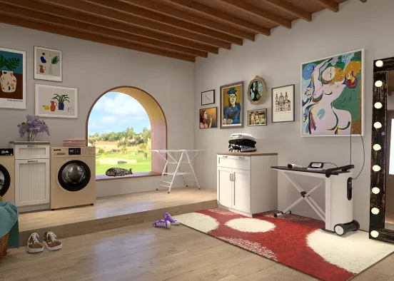 dream laundry room 🧺 Design Rendering