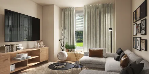 country style room.