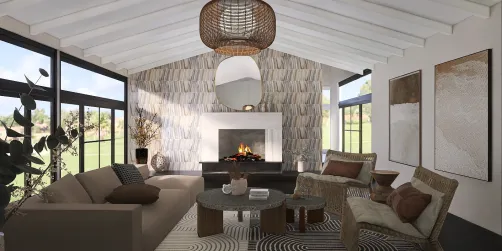 Zen Feng Shui Living Room 