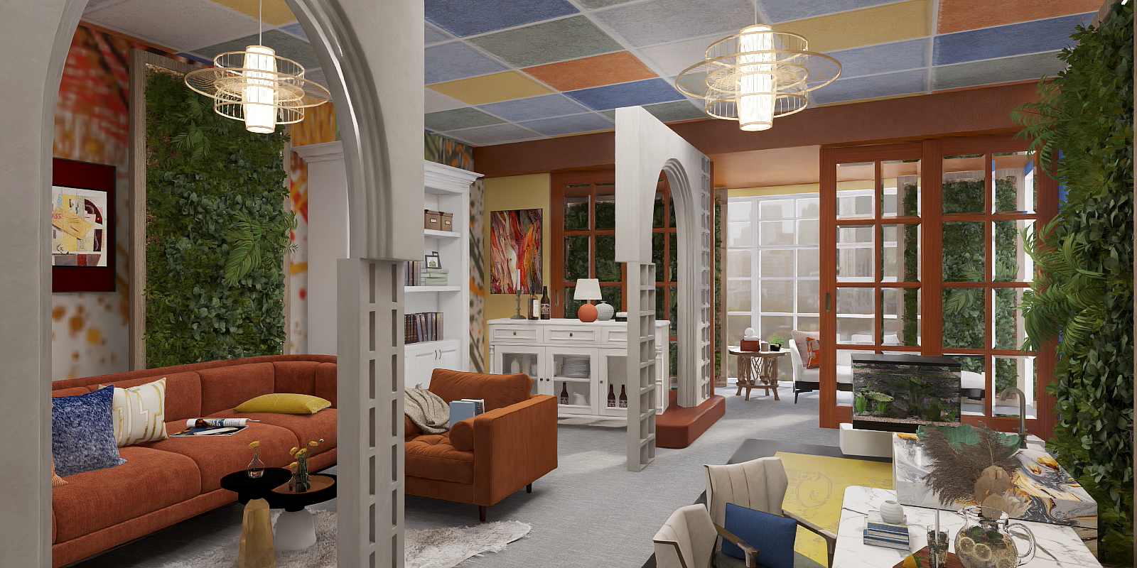 Colorful Palette & Biophilia