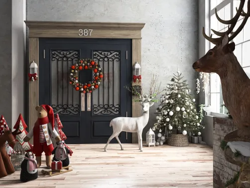 Design 16 of 20:   Back Home @ My Dear Deer 🦌🎄