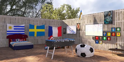 La où on regarde la coupe du monde 