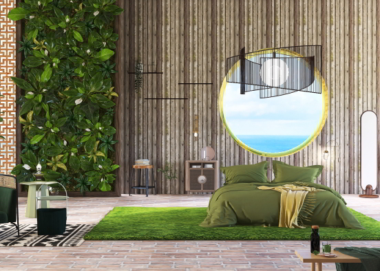 forest room with sea views Design Rendering