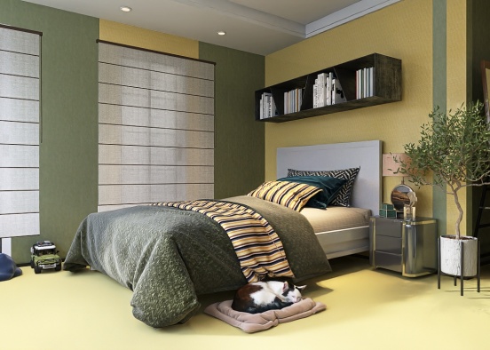 Simple green apartment 3
 Design Rendering