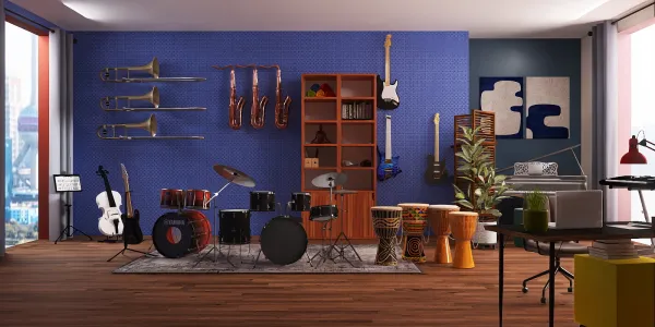 Professional interior design created with Homestyler 3D design software