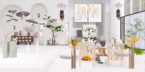 White Serenity Japanese Tea Room.
